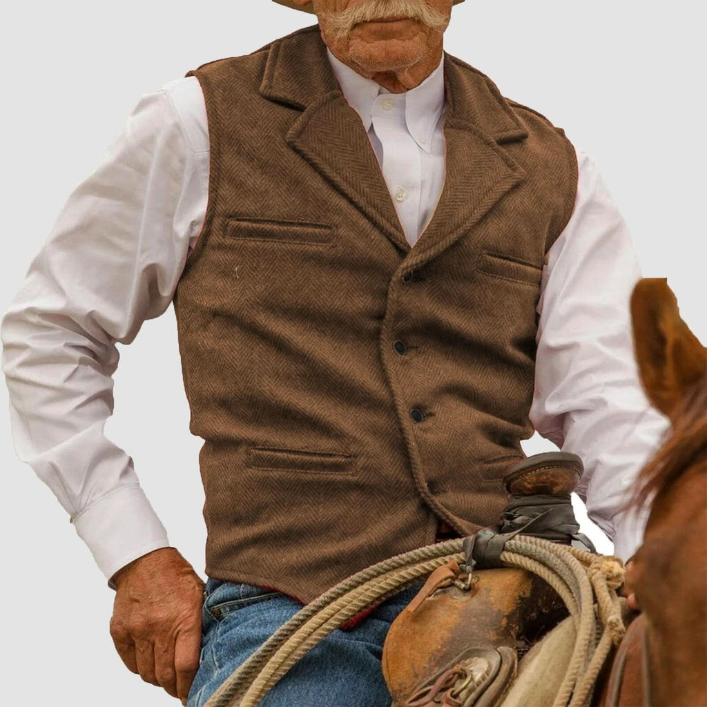Rowan | Chaleco clásico a medida de inspiración Western