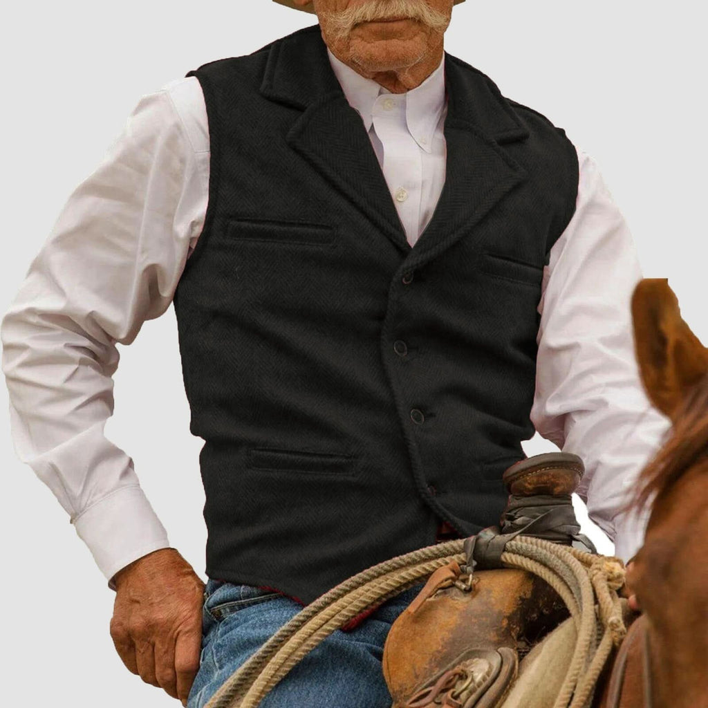 Rowan | Chaleco clásico a medida de inspiración Western