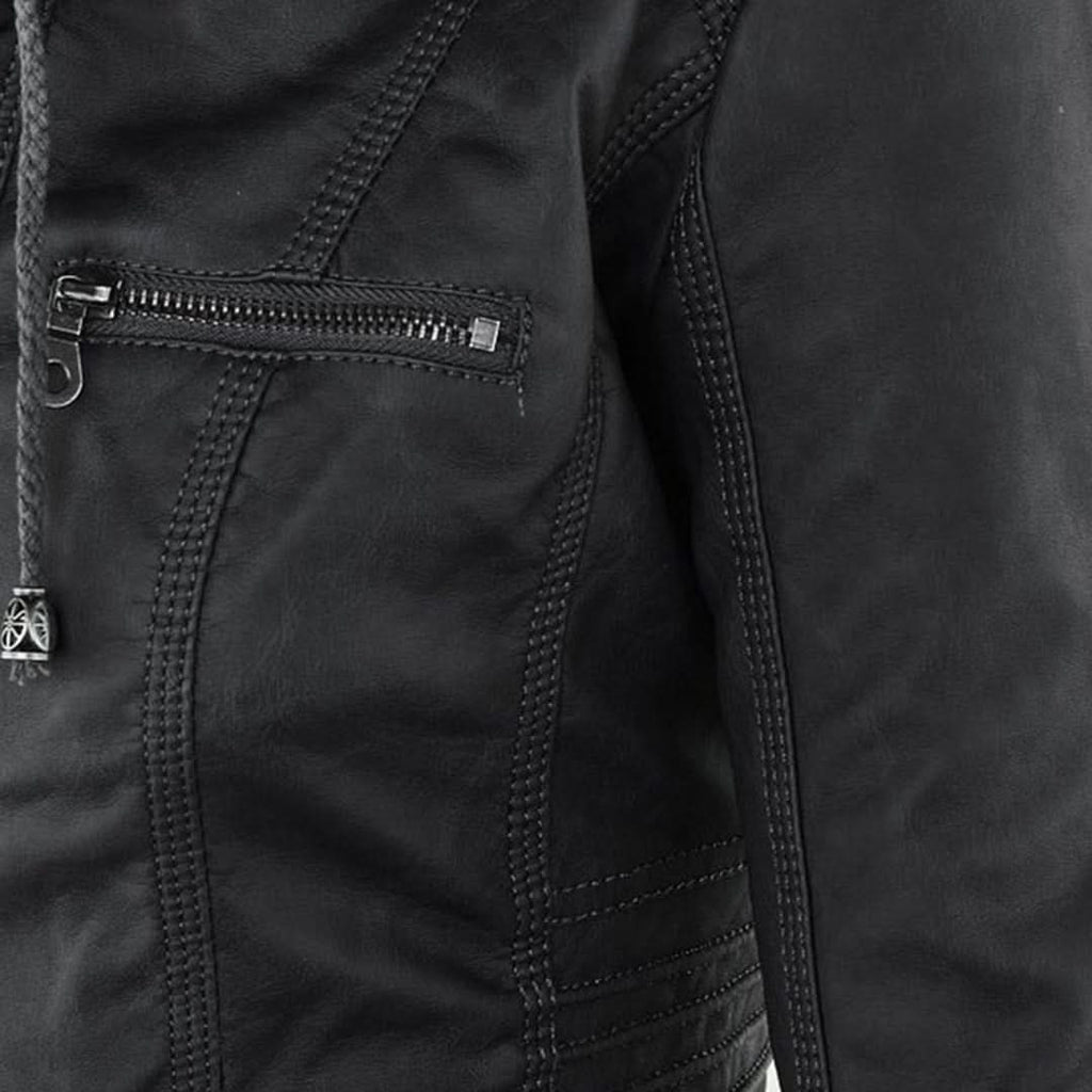 Elena | Chaqueta intemporal de efecto piel
