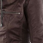 Elena | Chaqueta intemporal de efecto piel