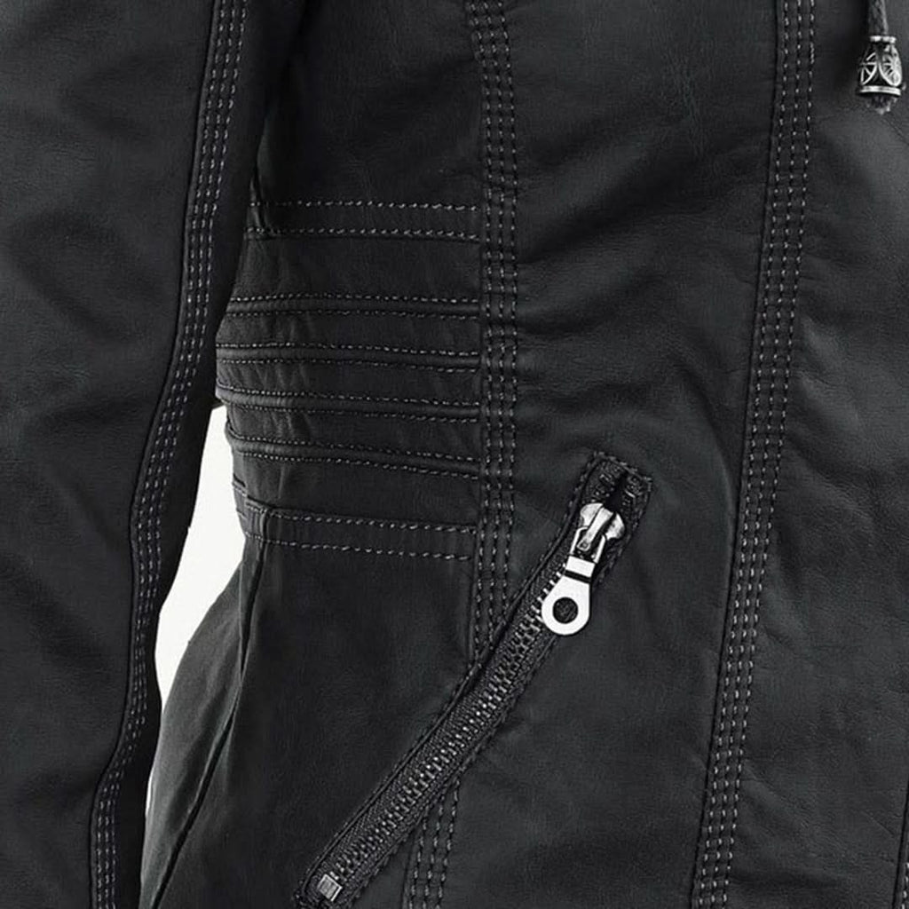 Elena | Chaqueta intemporal de efecto piel