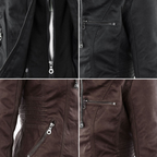 Elena | Chaqueta intemporal de efecto piel
