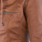 Elena | Chaqueta intemporal de efecto piel
