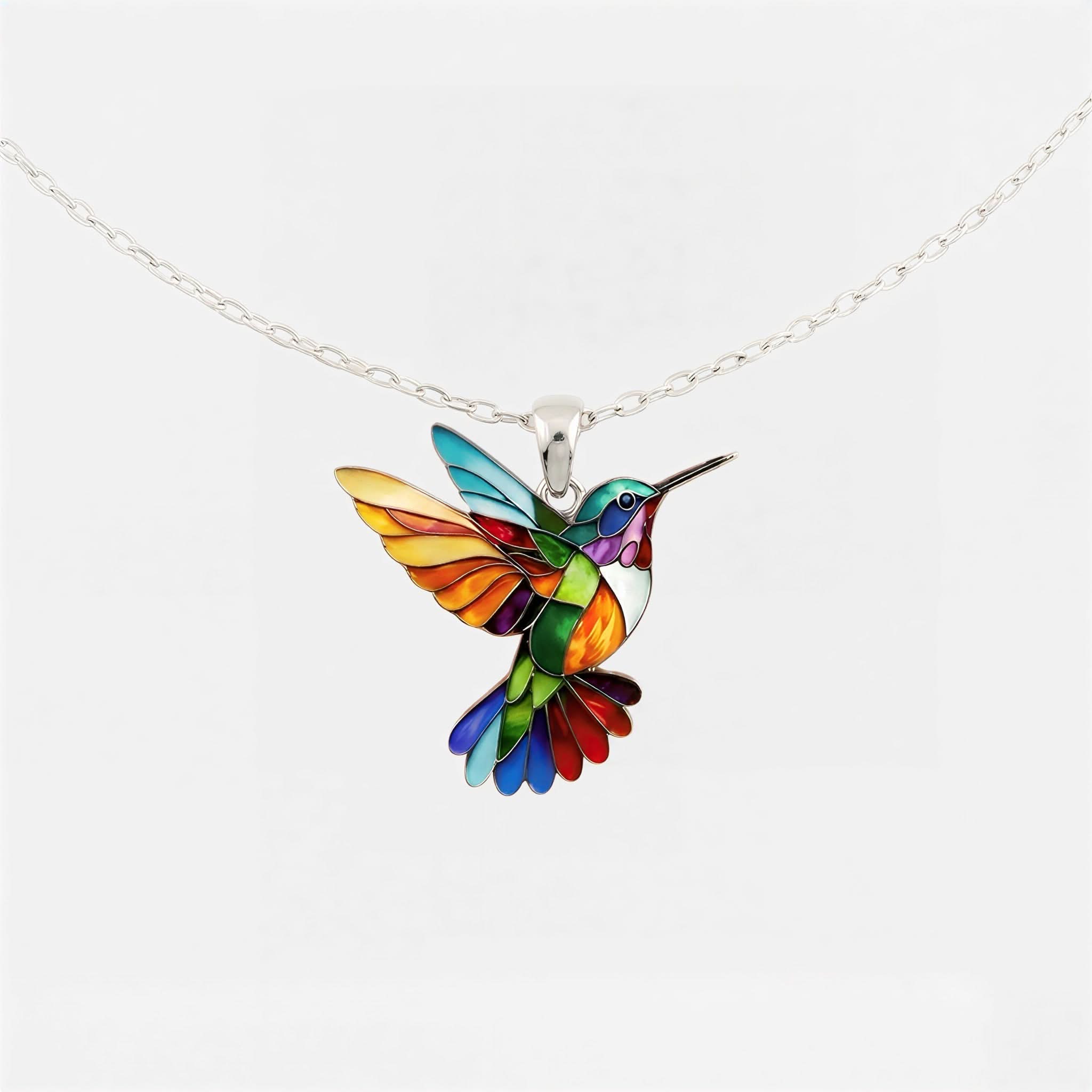 Lana | Boucles d'oreilles colibri colorées