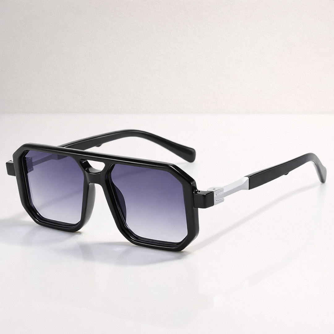 Echo Exotic™ | Angular Color-Block Sunglasses | UV400 Tropical