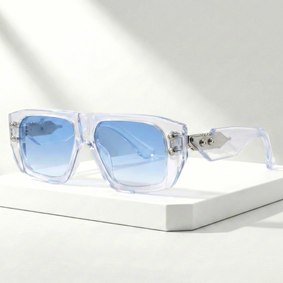 Cipher Rivet™ | Oversized Rivet Polycarbonate Sunglasses | UV400