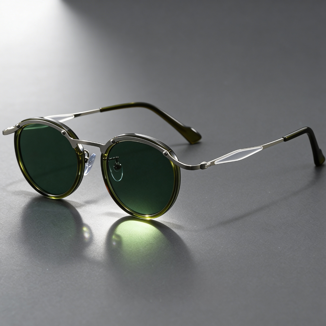 Drift Halo™ | Retro Round Sunglasses | UV400 Polished