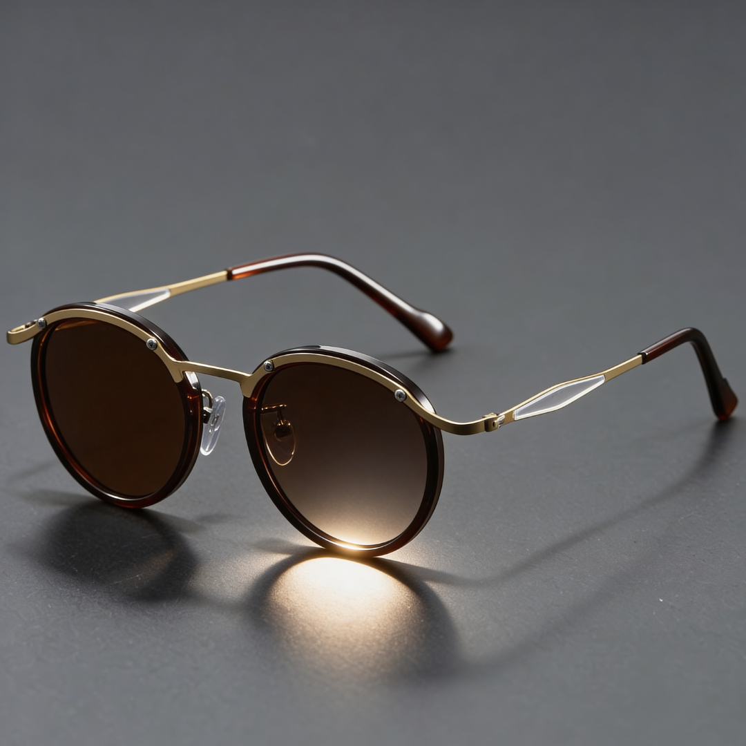 Drift Halo™ | Retro Round Sunglasses | UV400 Polished