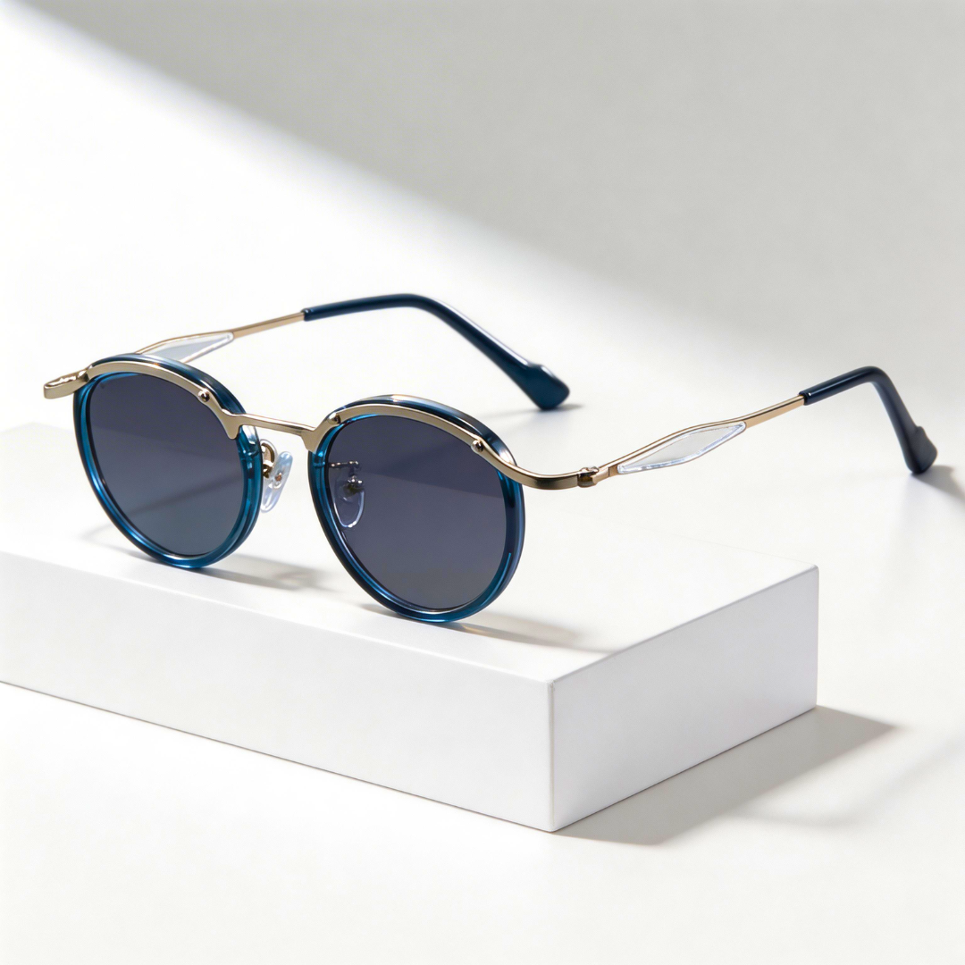 Drift Halo™ | Retro Round Sunglasses | UV400 Polished