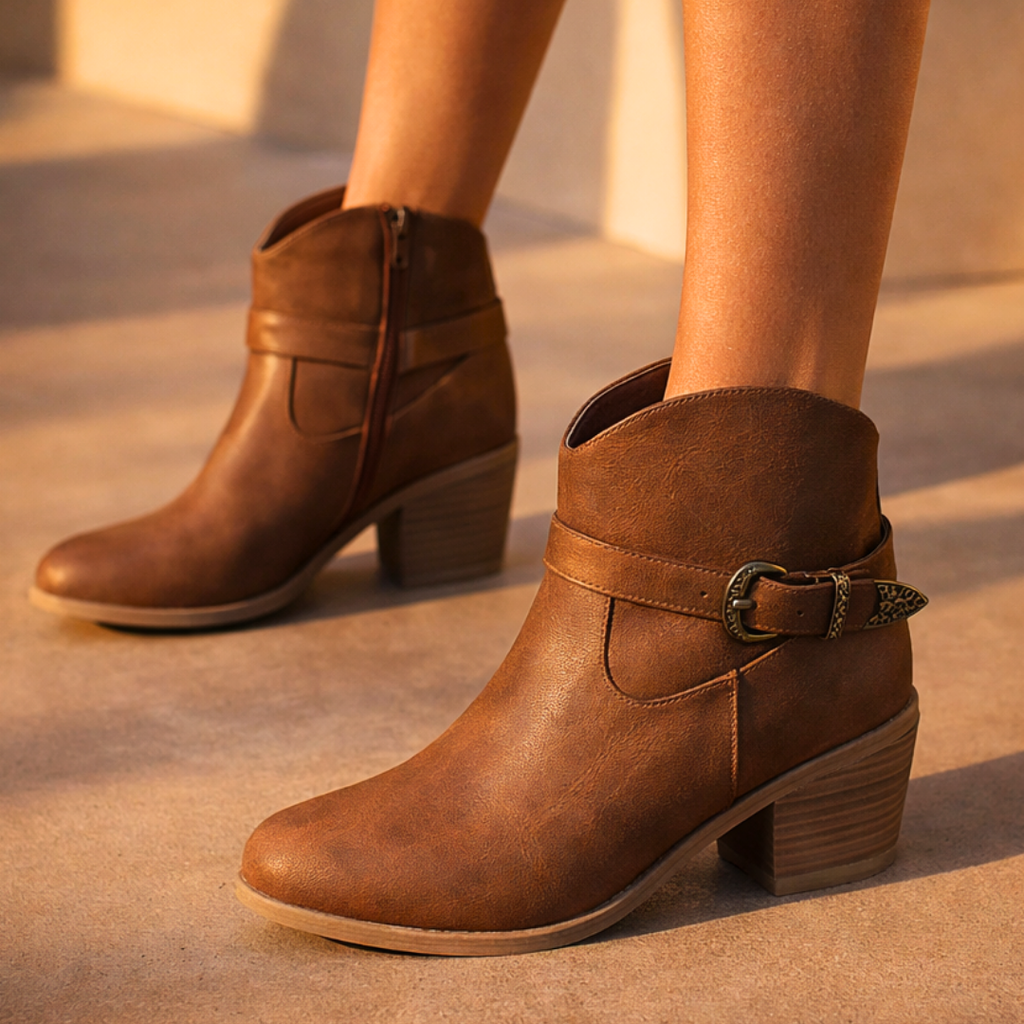 Botines de cuero Darcy West