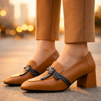 Mocasines de seda con bucle Harper Lane