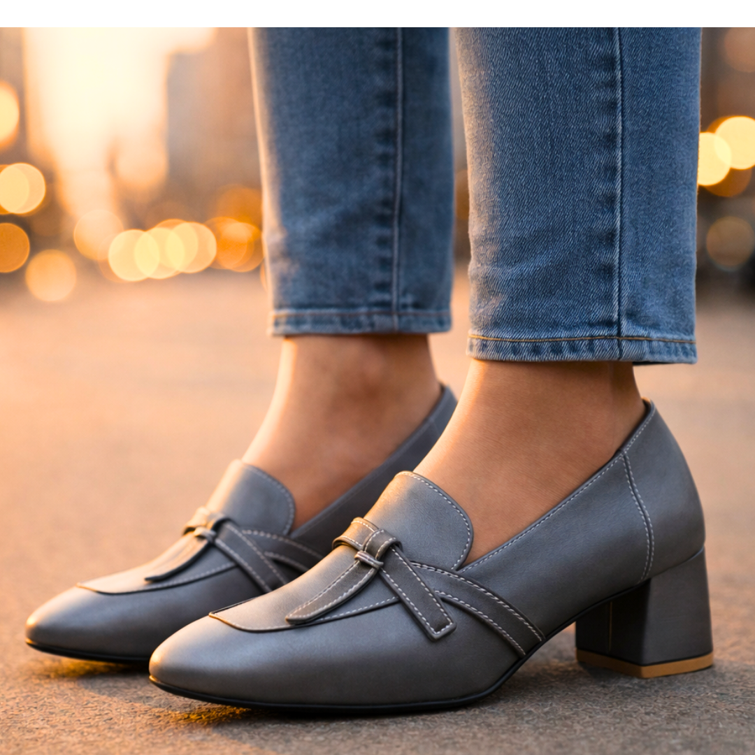 Mocasines de seda con bucle Harper Lane