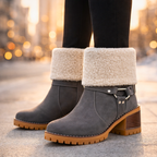 Bottes Harper Lane en suède et sherpa