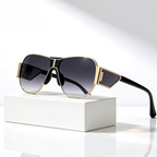 Amalfi Shield™ | Oversized Shield Aviator Sunglasses | UV400