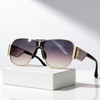 Amalfi Shield™ | Oversized Shield Aviator Sunglasses | UV400