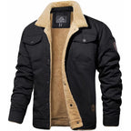 Landon | Chaqueta Bomber con Forro Sherpa Abrigador
