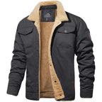 Landon | Chaqueta Bomber con Forro Sherpa Abrigador