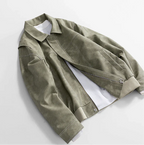 Chaqueta de cuero clásica Hafford