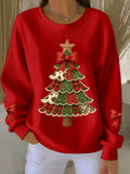 Penelope | Festive Tree Knit Sweater