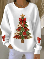 Penelope | Festive Tree Knit Sweater