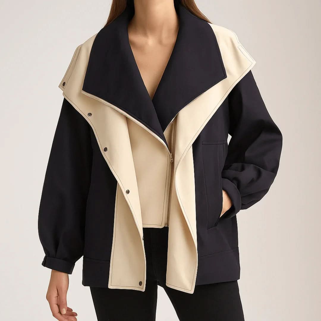 Sofia Drape Windbreaker
