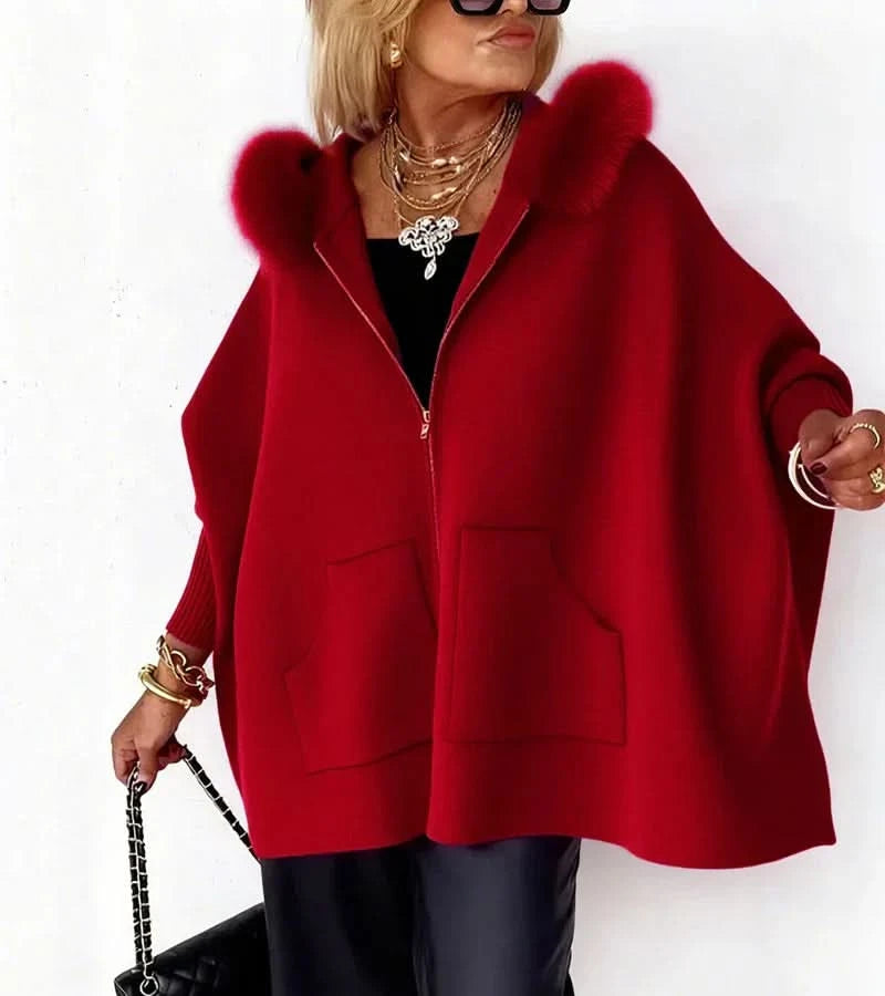 Leighton | Manteau élégant à capuche douillet