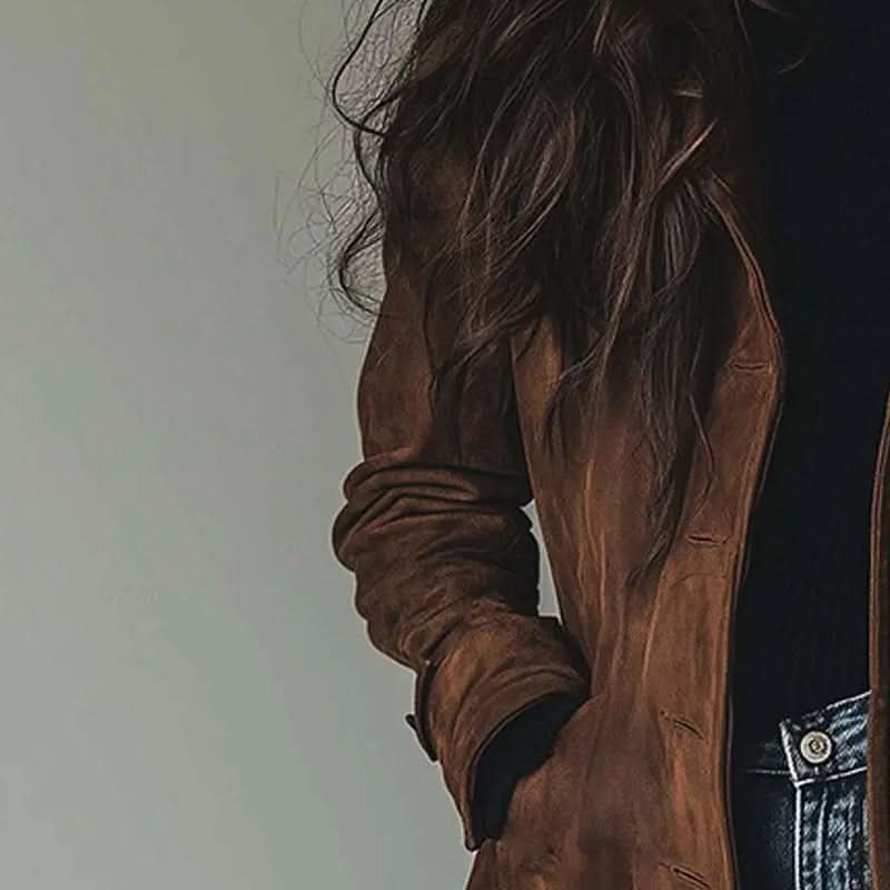 Valerie | Manteau long élégance vintage