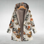 Hailey | Chaqueta polar floral acogedora