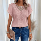 Judith | Top con detalles de encaje vintage