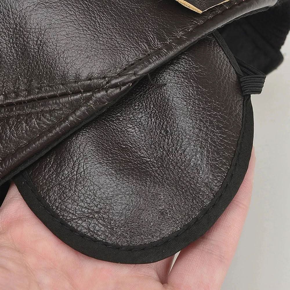 Gorra de cuero vacuno Aspen
