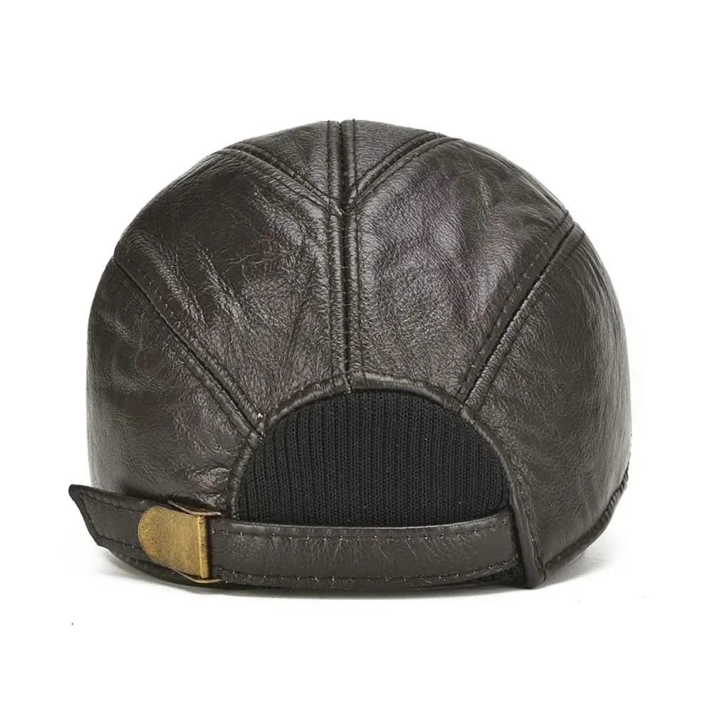 Gorra de cuero vacuno Aspen