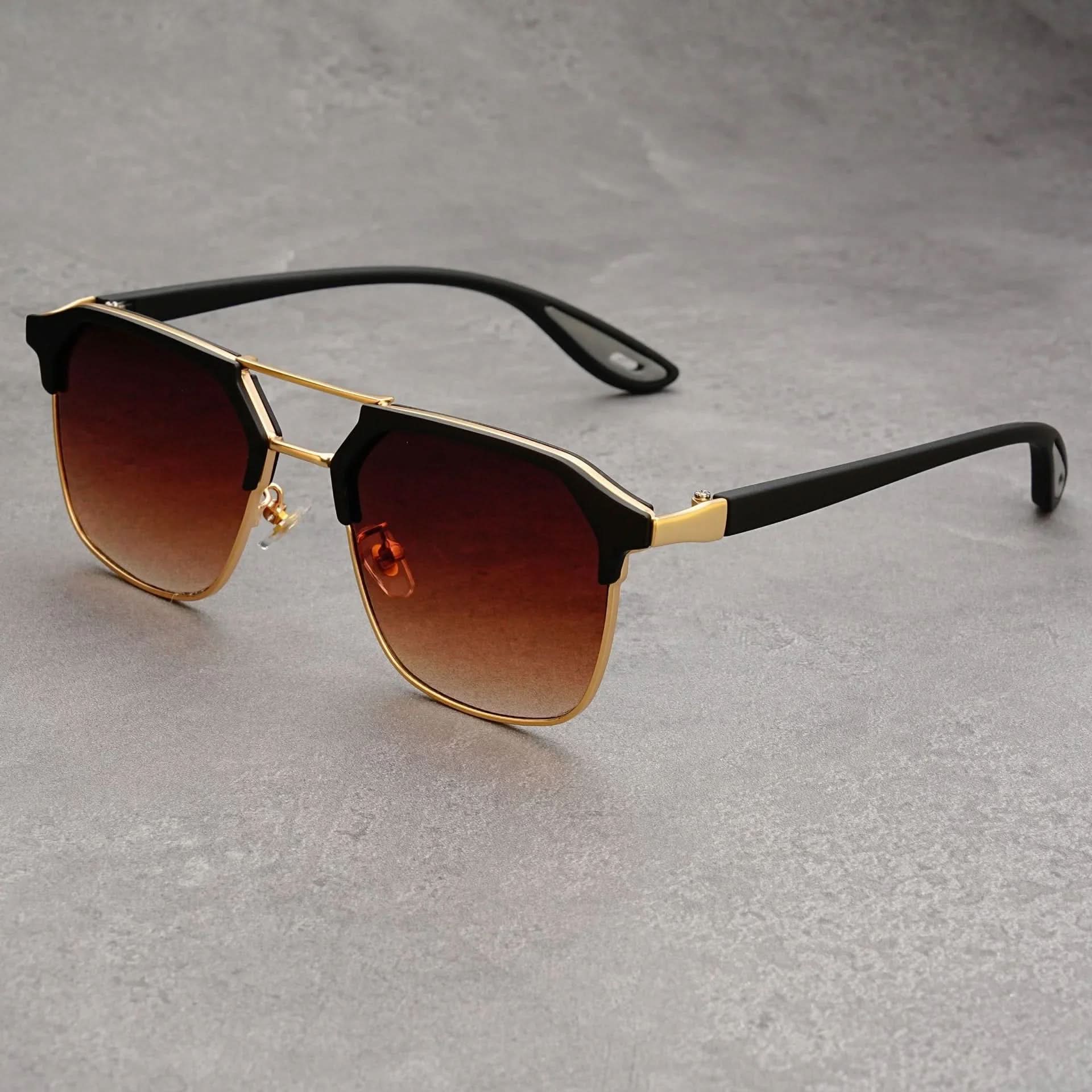 Rift Hex V2™ | Hexagonal Metal-Acetate Sunglasses | UV400