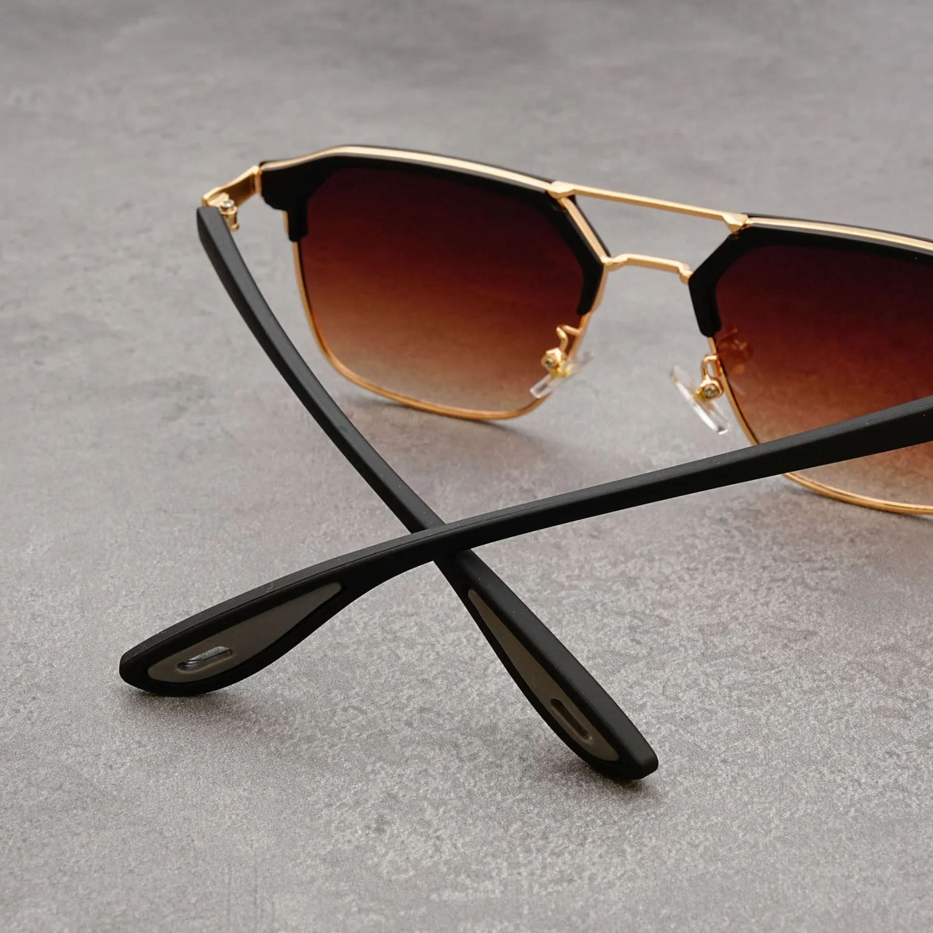 Rift Hex V2™ | Hexagonal Metal-Acetate Sunglasses | UV400