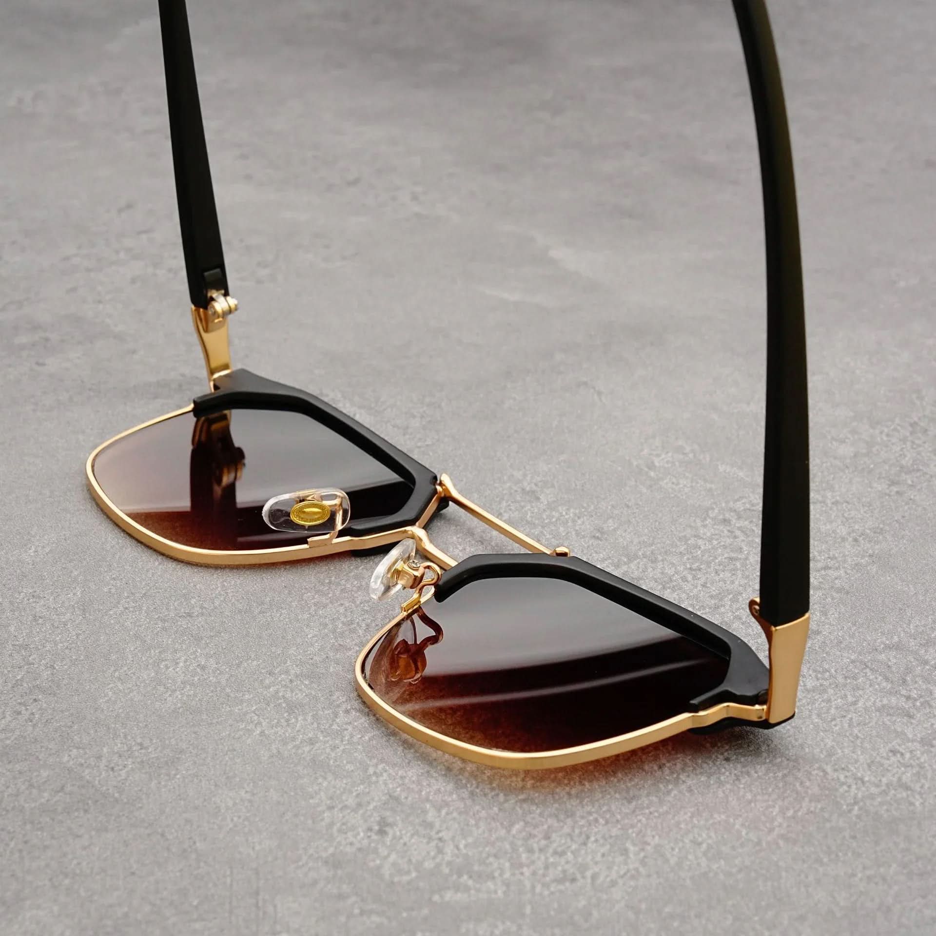 Rift Hex V2™ | Hexagonal Metal-Acetate Sunglasses | UV400