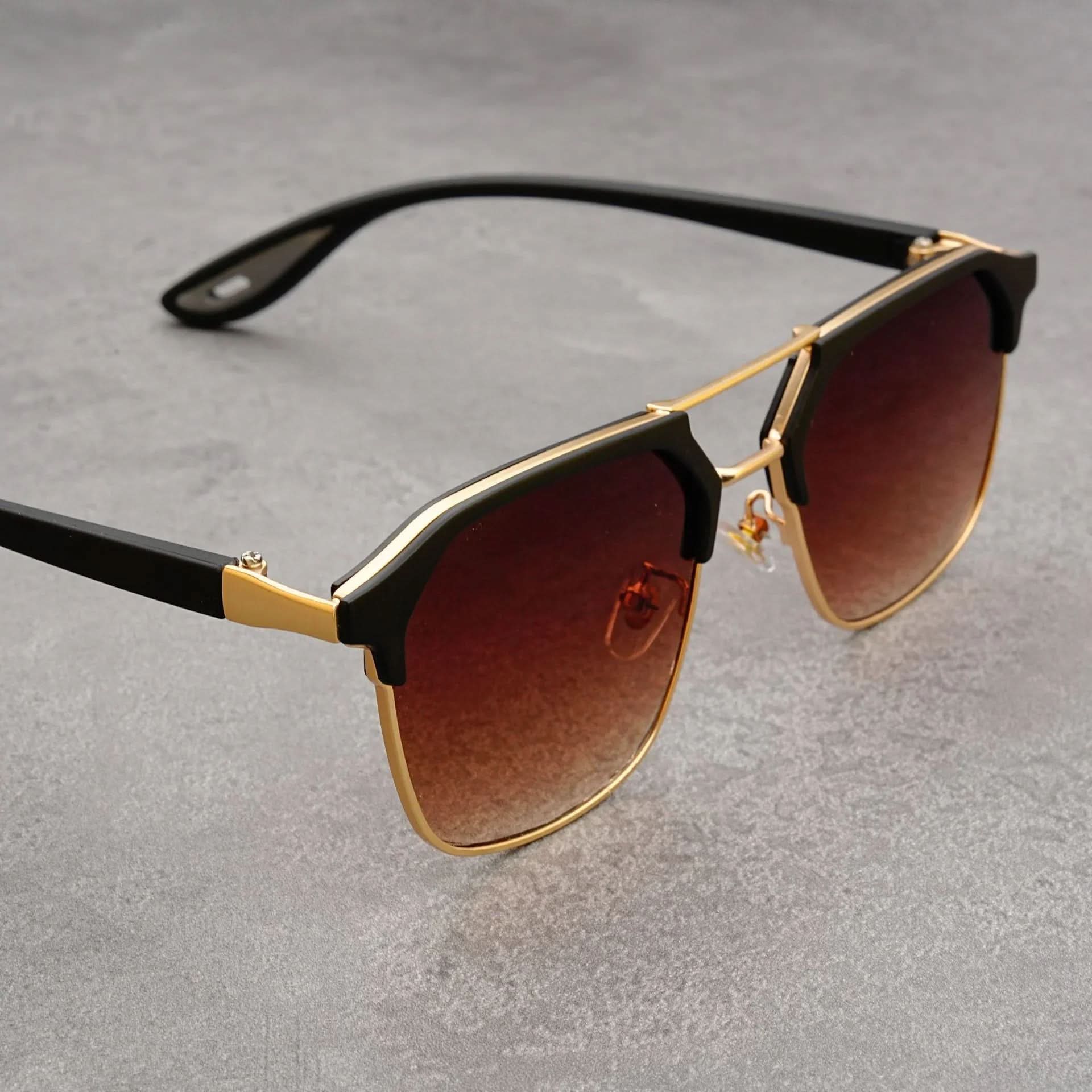 Rift Hex V2™ | Hexagonal Metal-Acetate Sunglasses | UV400