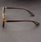 Rift Origin™ | Round Metal-Acetate Sunglasses | UV400