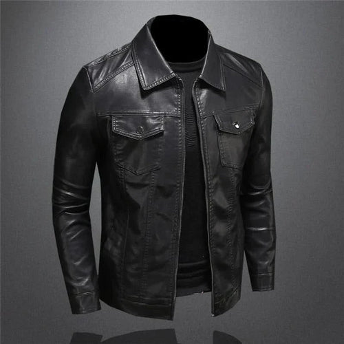 Darius | Elegante chaqueta moderna con cremallera delantera