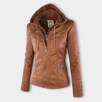 Elena | Chaqueta intemporal de efecto piel