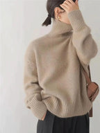 Monica | Elegant High Neck Sweater