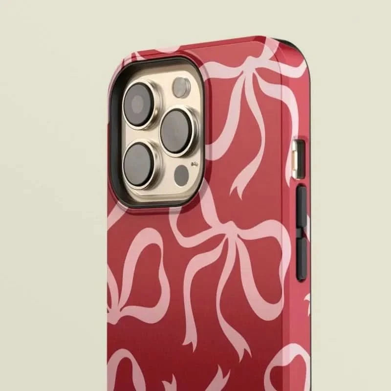 Blush Bow iPhone Case