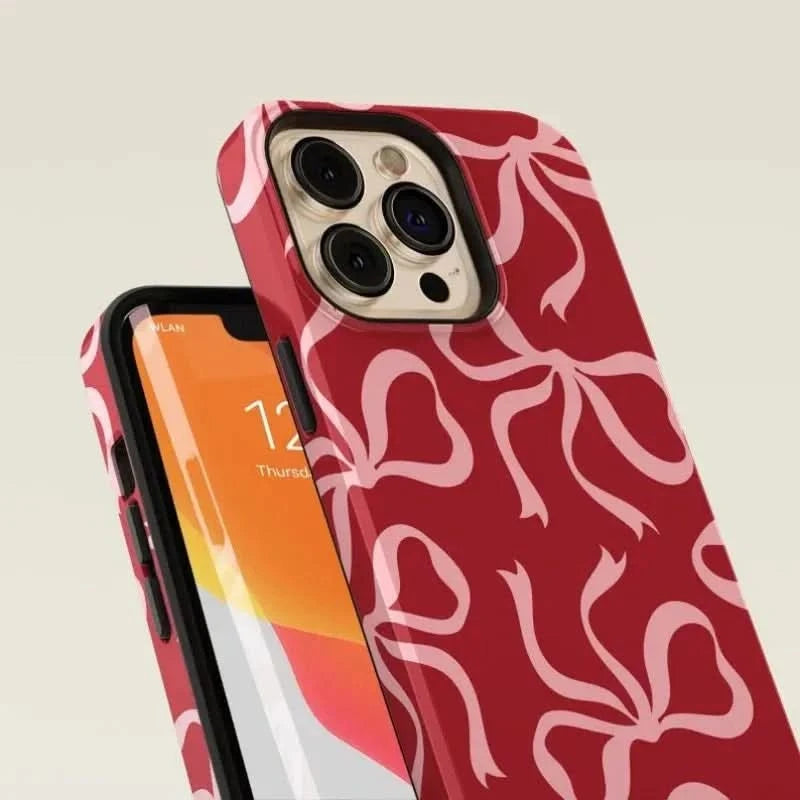 Coque d'iPhone Nœud papillon rose