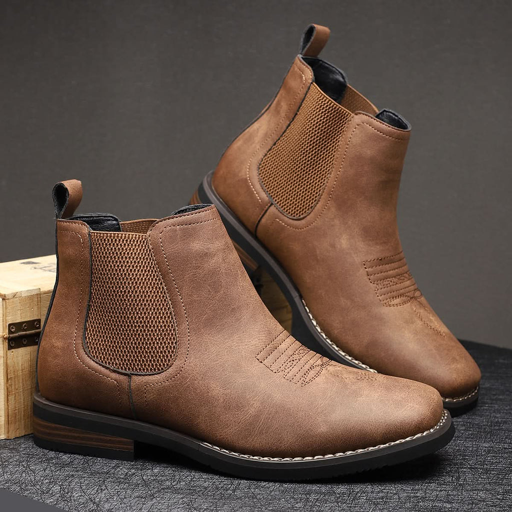 Grant | Bottines Chelsea à enfiler épurées