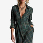 Celina™ | Robe longue chemise intemporelle