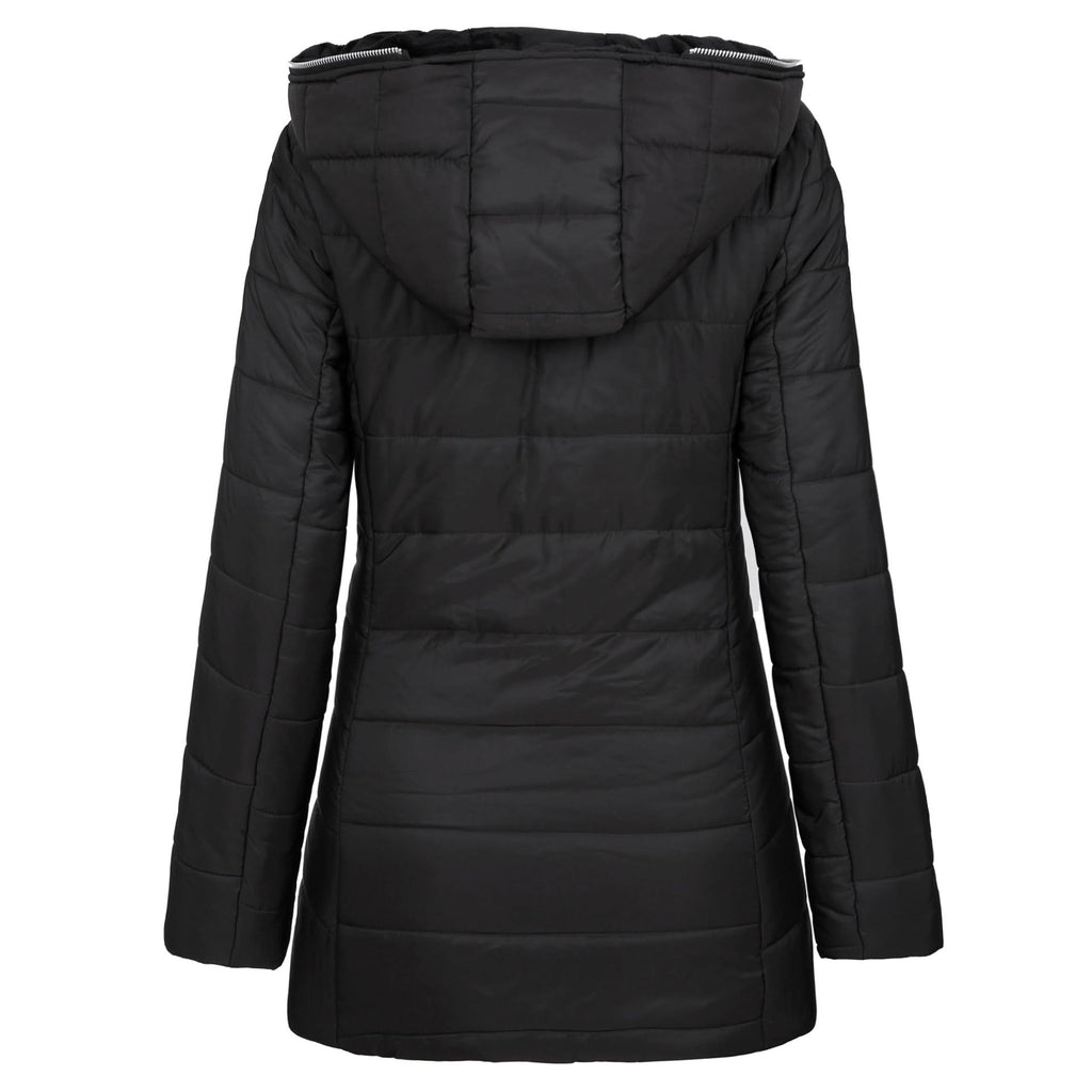 Liana | Veste douillette à doublure en fourrure