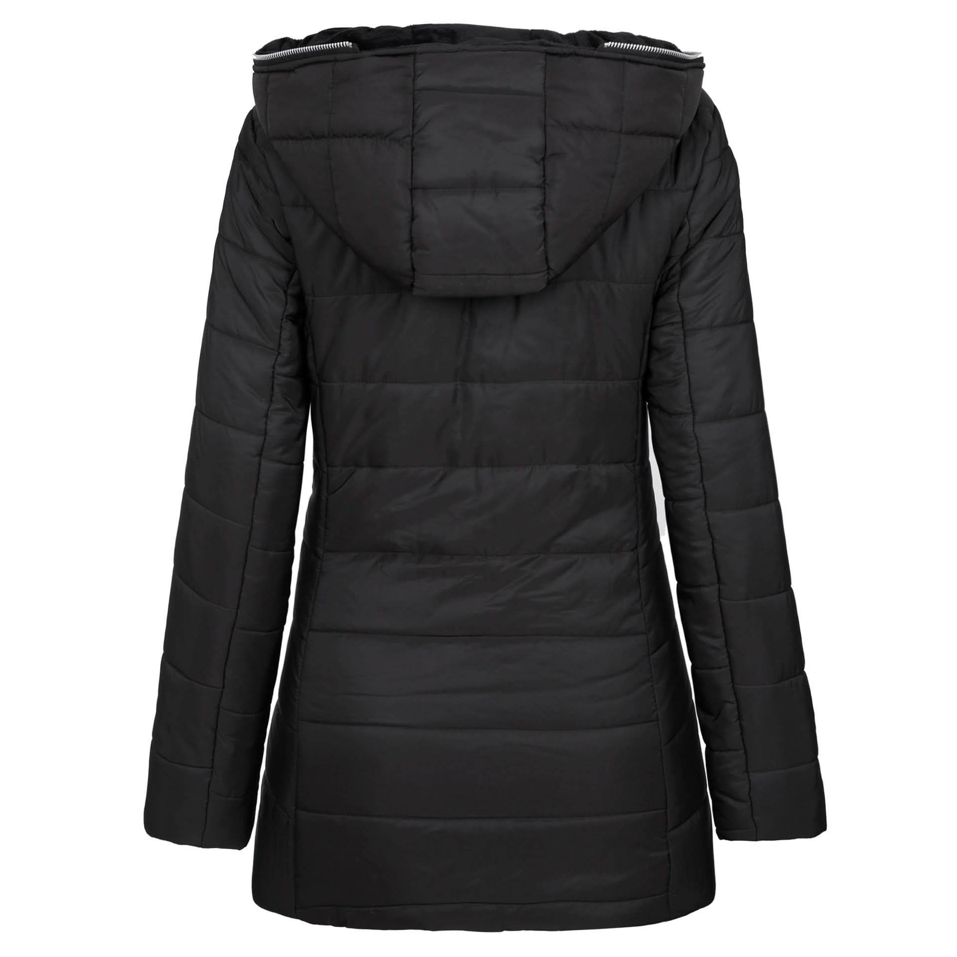 Liana | Veste douillette à doublure en fourrure