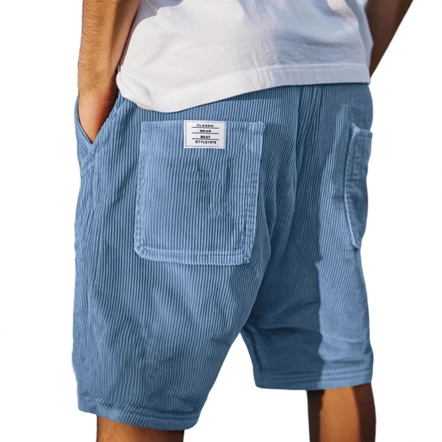 Owen | Pantalón corto casual con textura refinada