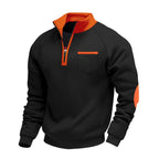 Luke | Sweat-shirt classique avec fermeture éclair 1/4
