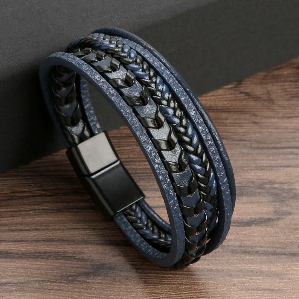 Miles | Pulsera de varias capas trenzada