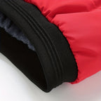 Rowen | Chaqueta acolchada lisa de cuello alto estructurado