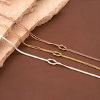 Elena | Pulsera con cadena de nudos elegante
